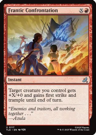 Frantic Confrontation (TLE-117) (Foil)