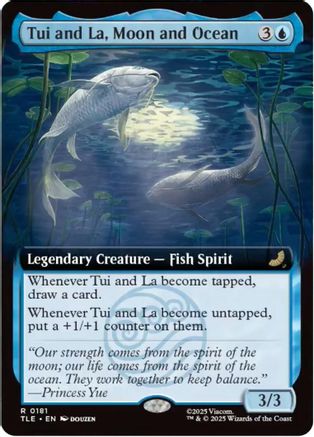 Tui and La, Moon and Ocean (Extended Art) (TLE-181) (Foil)