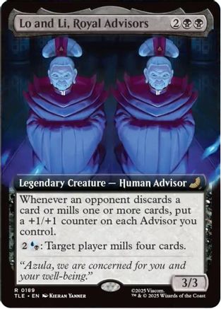 Lo and Li, Royal Advisors (Extended Art) (TLE-189)