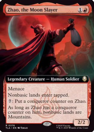 Zhao, the Moon Slayer (Extended Art) (TLA-376) (Foil)