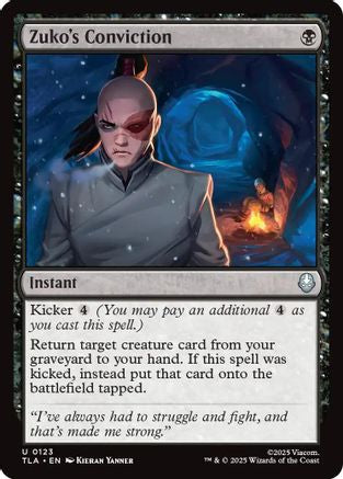 Zuko's Conviction (TLA-123) (Foil)