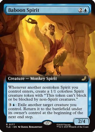 Baboon Spirit (Extended Art) (TLE-177)