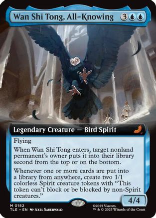 Wan Shi Tong, All-Knowing (Extended Art) (TLE-182)