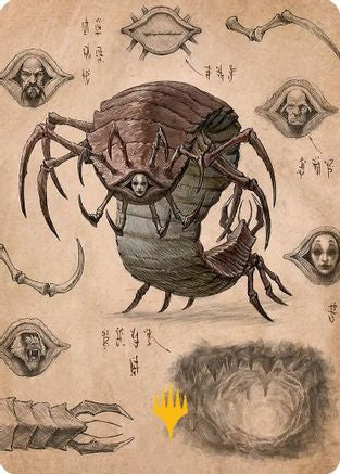 Koh, the Face Stealer 2 Art Card (Gold-Stamped Planeswalker Symbol) (ASTLA-034)