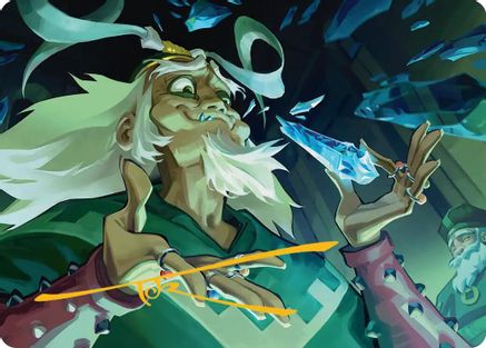Bumi, King of Three Trials Art Card (Gold-Stamped Signature) (ASTLA-014)