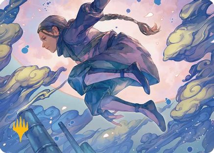 Katara, Seeking Revenge Art Card (Gold-Stamped Planeswalker Symbol) (ASTLA-029)