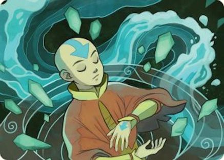 Aang, at the Crossroads Art Card (ASTLA-045)