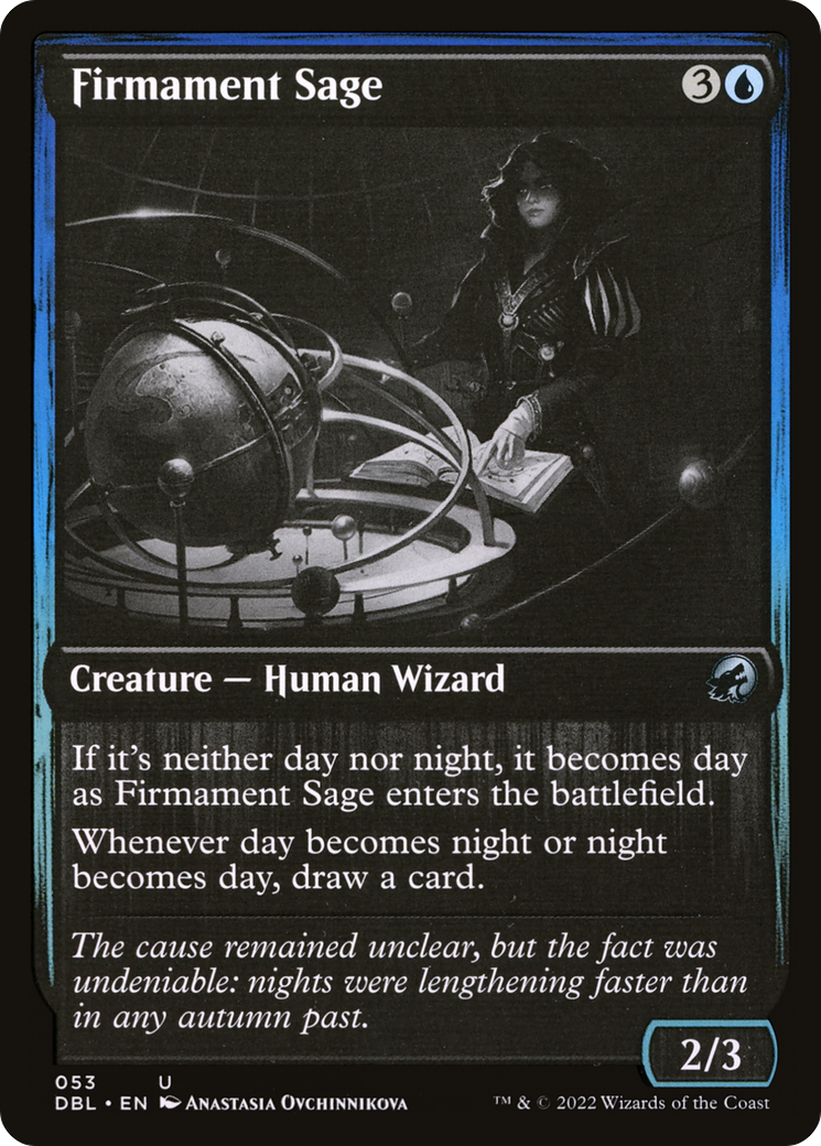 Firmament Sage (DBL-053) (Foil)