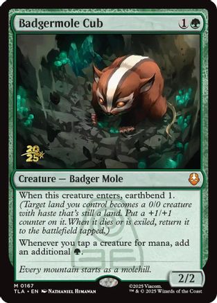 Badgermole Cub (PRE-167) (Foil)