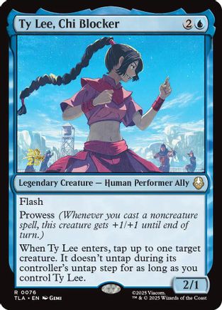 Ty Lee, Chi Blocker (PRE-076) (Foil)
