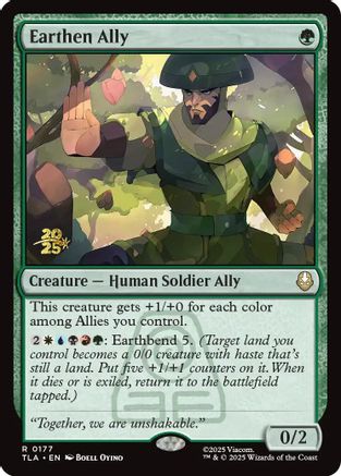 Earthen Ally (PRE-177) (Foil)