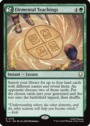 Elemental Teachings (PRE-178) (Foil)