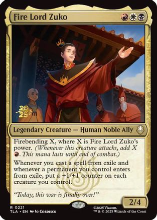 Fire Lord Zuko (PRE-221) (Foil)