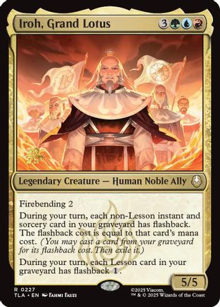 Iroh, Grand Lotus (PRE-227) (Foil)