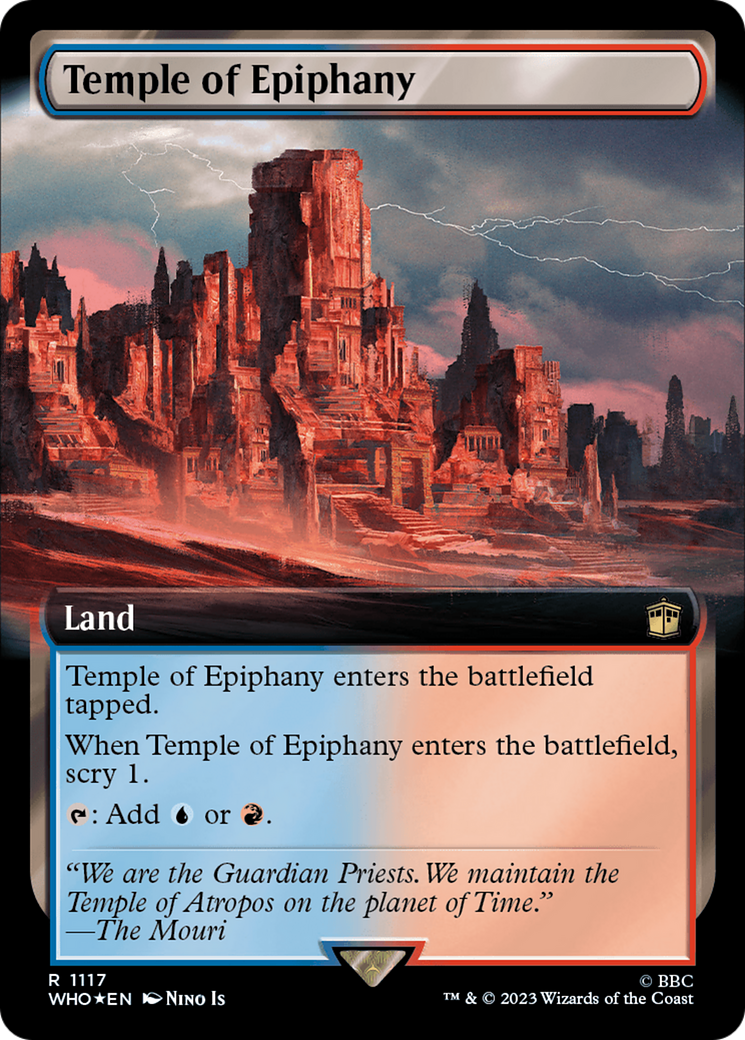 Temple of Epiphany (WHO-1117) (Extended Art) (Surge Foil)