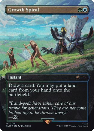 Growth Spiral (Rainbow Foil) (SLD-7054)