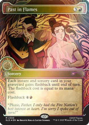 Past in Flames (Rainbow Foil) (SLD-2303)