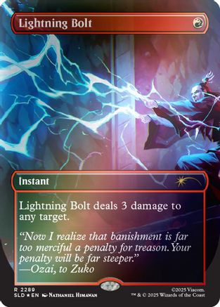 Lightning Bolt (2289) (Rainbow Foil) (SLD-2289)