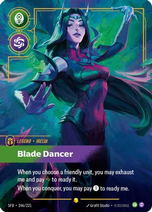 Irelia - Blade Dancer (Overnumbered) (SFD-246) (Foil)