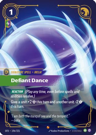 Defiant Dance (SFD-196) (Foil)