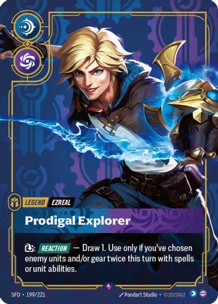 Ezreal - Prodigal Explorer (SFD-199) (Foil)