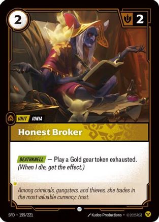 Honest Broker (SFD-155)