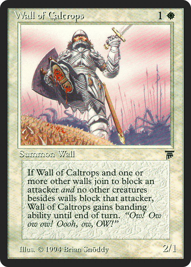 Wall of Caltrops (LEG-042)