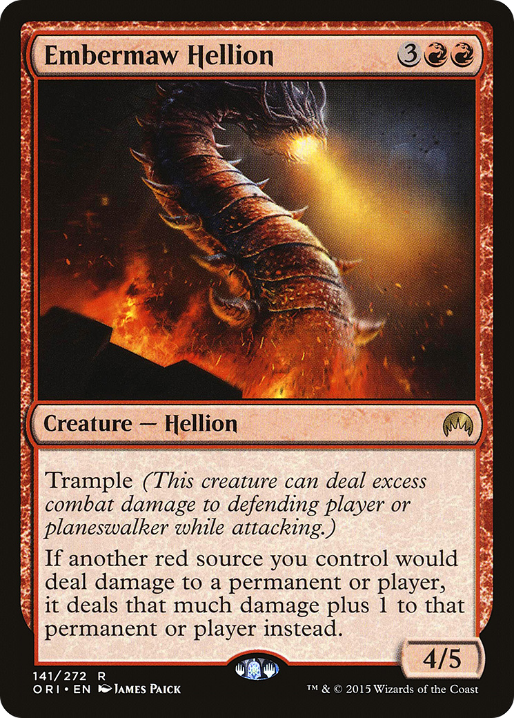 Embermaw Hellion (ORI-141) (Foil)