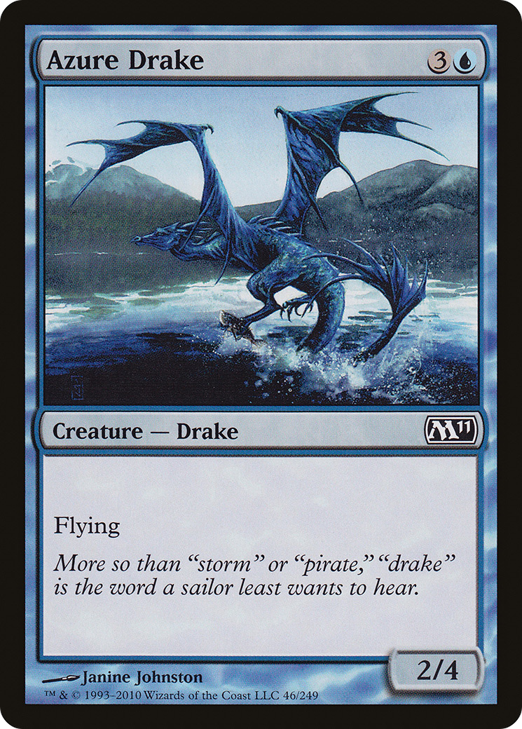Azure Drake (M11-046) (Foil)