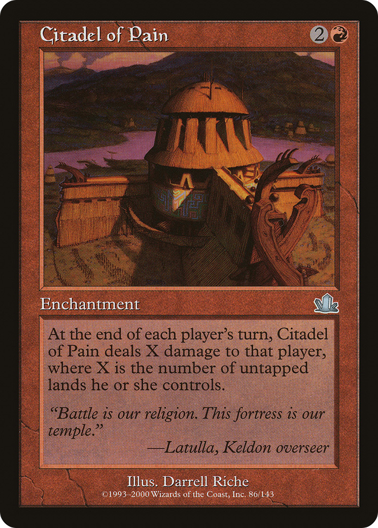 Citadel of Pain (PCY-086) (Foil)