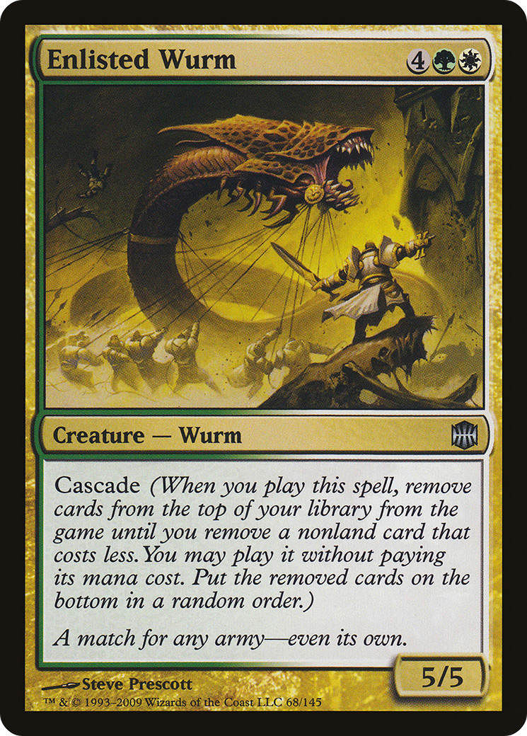 Enlisted Wurm (ARB-068) (Foil)