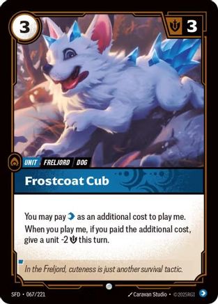 Frostcoat Cub (SFD-067)