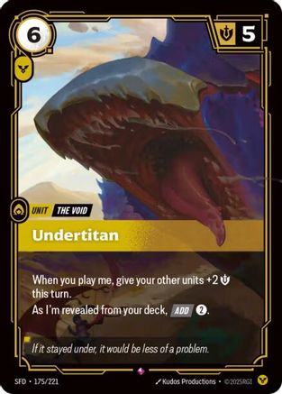Undertitan (SFD-175) (Foil)