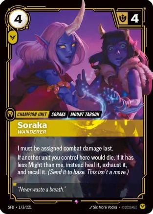 Soraka - Wanderer (SFD-173) (Foil)