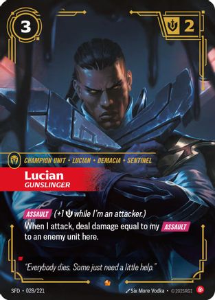 Lucian - Gunslinger (SFD-028) (Foil)