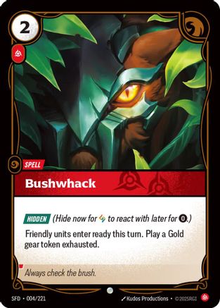 Bushwack (SFD-004)