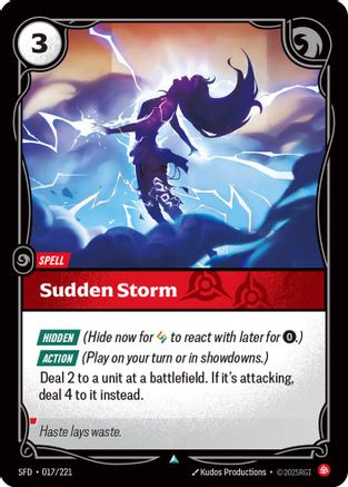 Sudden Storm (SFD-017)