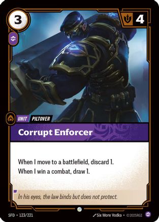 Corrupt Enforcer (SFD-123)