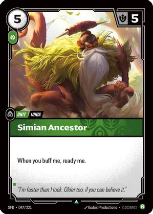 Simian Ancestor (SFD-047) (Foil)