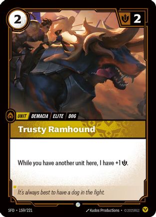 Trusty Ramhound (SFD-159) (Foil)
