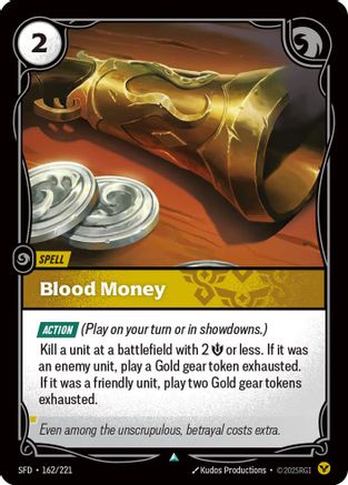 Blood Money (SFD-162) (Foil)