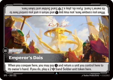 Emperor's Dais (SFD-207) (Foil)