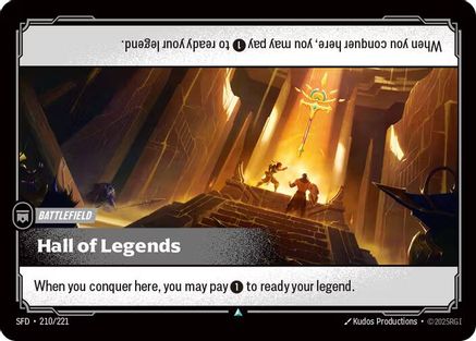 Hall of Legends (SFD-210) (Foil)