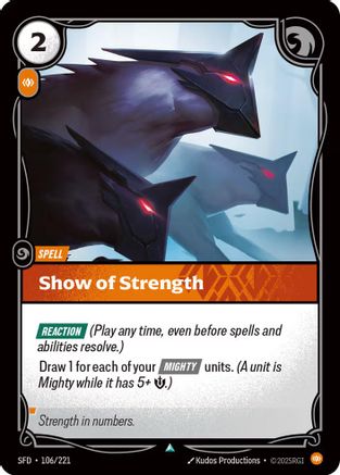 Show of Strength (SFD-106)