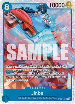 Jinbe - OP14-049 (OP14-049) (Foil)