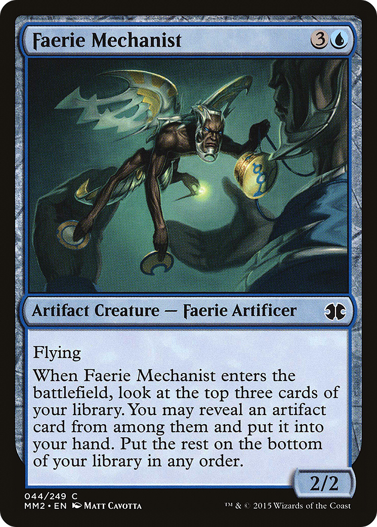 Faerie Mechanist (MM2-044) (Foil)