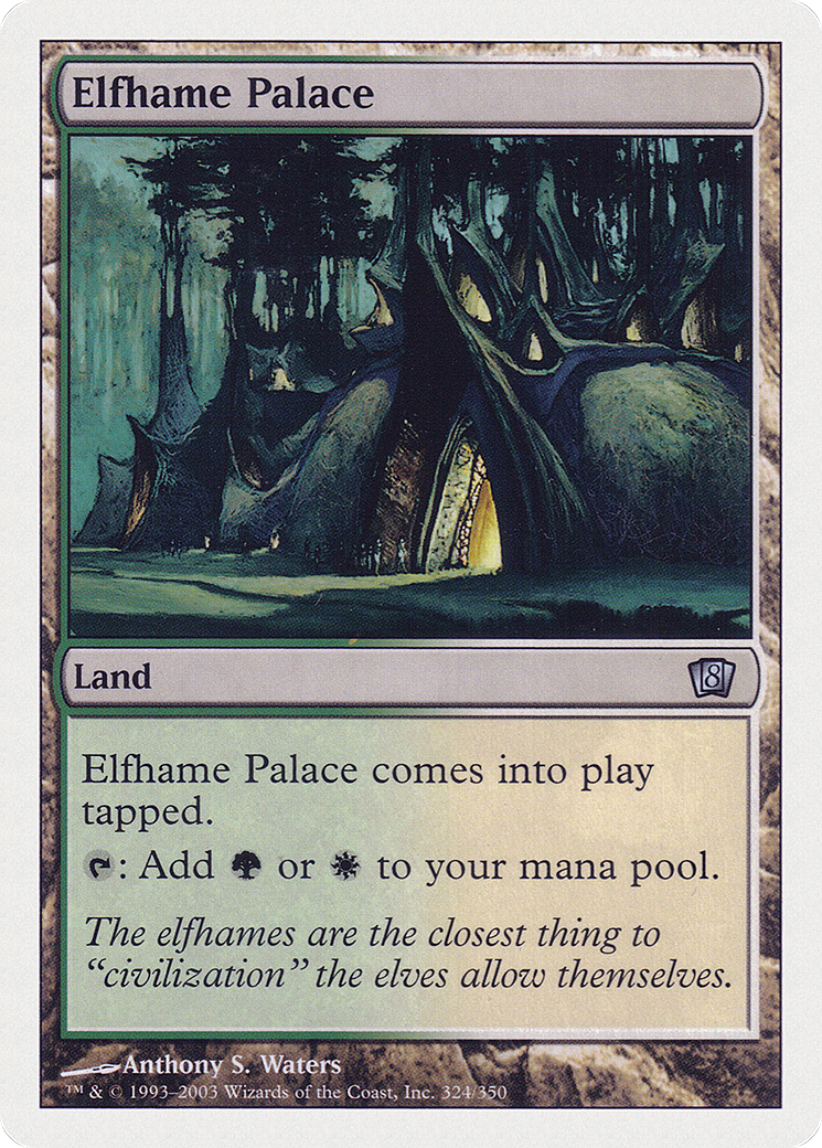 Elfhame Palace (8ED-324★) (Foil)