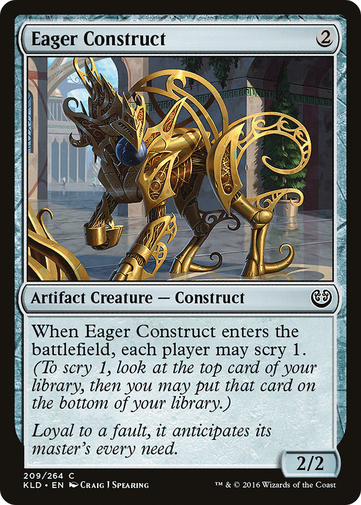 Eager Construct (KLD-209) (Foil)