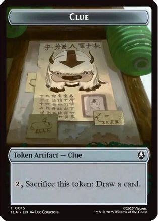 Clue (0015) // Spirit (003) Double-Sided Token (TLA-15 // 3)