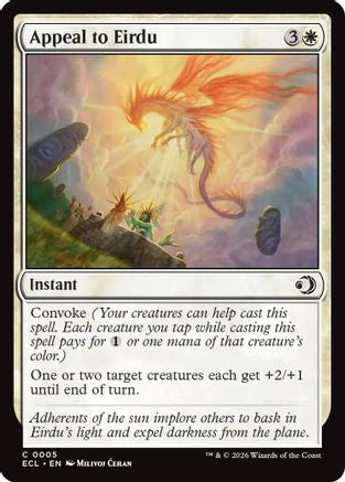 Appeal to Eirdu (ECL-005) (Foil)